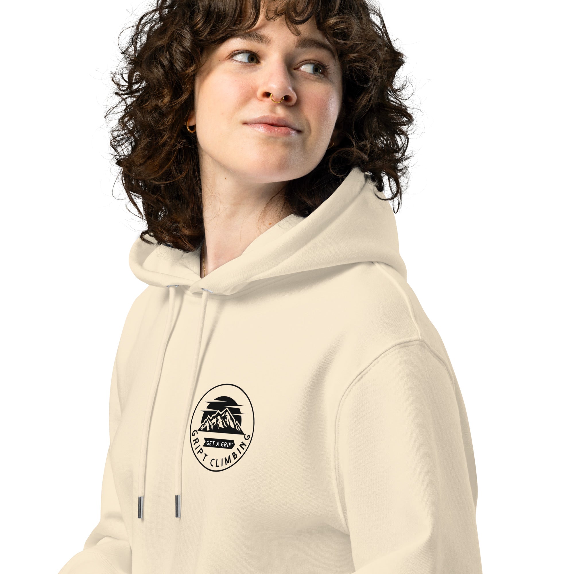 GET A GRIP Unisex Eco Hoodie Gript Climbing